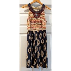 Lucky Brand Beaded Boho Dress